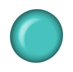 Círculo turquesa